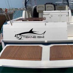 Tekne Arka Sticker Tekne İsmi-02