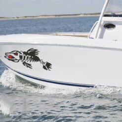 Tekne Ön Sticker Fish Bone-13