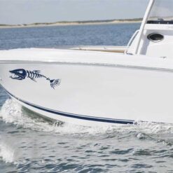 Tekne Ön Sticker Fish Bone-14