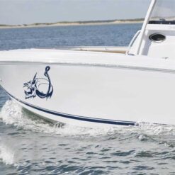 Tekne Ön Sticker Skull-16