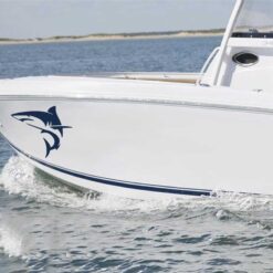 Tekne Ön Sticker Shark-07