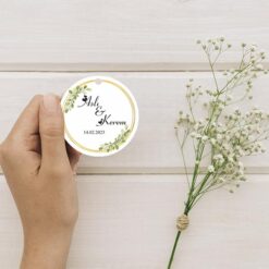 Sticker / Etiket Yuvarlak-12