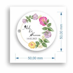 Sticker / Etiket Yuvarlak-02