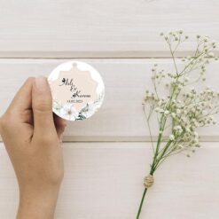 Sticker / Etiket Yuvarlak-04