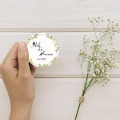 Sticker / Etiket Yuvarlak-07