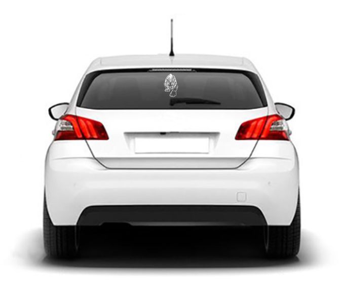 arka-cam-tiger2 Tiger-02 Sticker