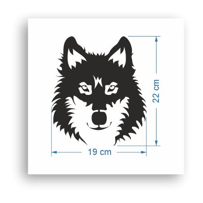arka-cam-wolf3a Wolf-03 Sticker