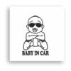 Araba Bebek Var Sticker-01 Araba Bebek Var Sticker-01